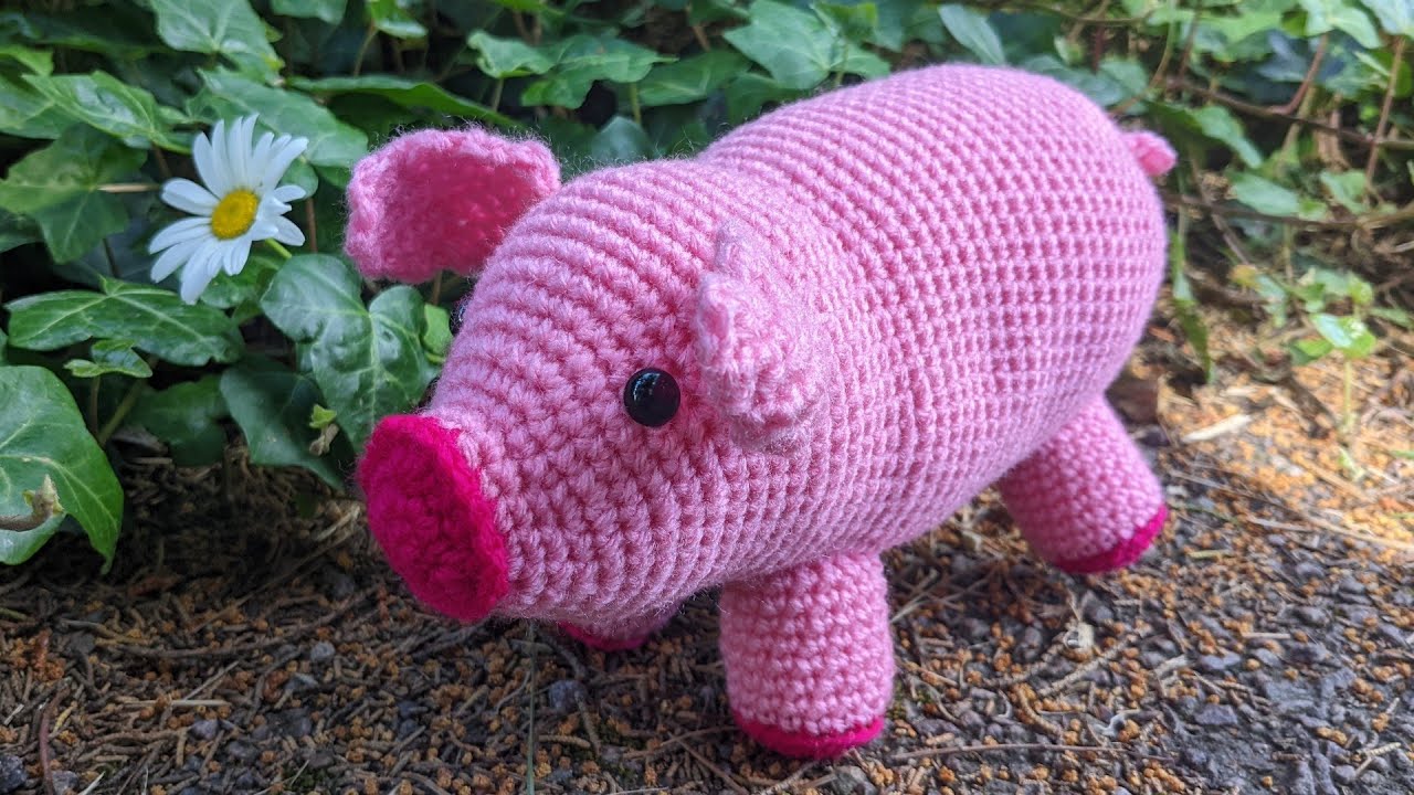 🐷🐷 Amigurumi cochon au crochet 🐷🐷