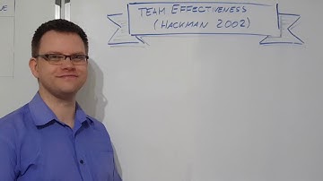 Team Models - Hackman Team Effectiveness