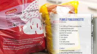 Pehmeä punajuurikeitto ja appelsiiniriisi
