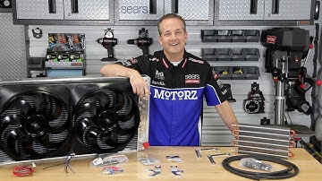 Flex-a-Lite GM Aluminum Radiator and Electric Fan, Transmission Cooler