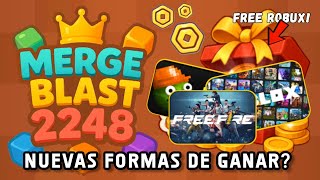 HOW TO GET FREE ROBUX | New ways to earn Robux for Roblox | Merge Blast 2248 screenshot 4