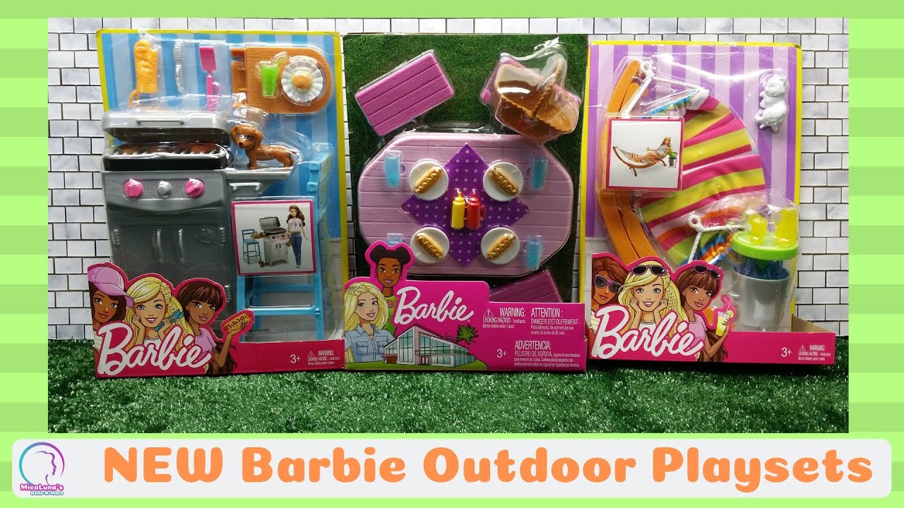 Abriendo Nuevos Juguetes de Barbie - Accesorios, Barbie Nadadora,  Dreamhouse Adventures 