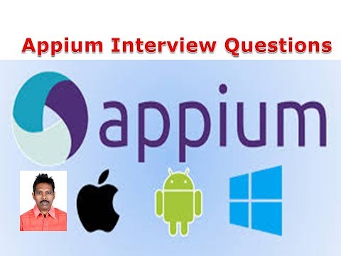 Appium Interview Questions and Answers