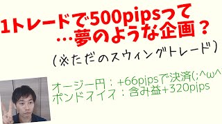 【経過報告】夢企画？1トレードで500pips以上獲得作戦（ただのスウィングトレード）【ポンドスイス：ロング中】2021 02 18