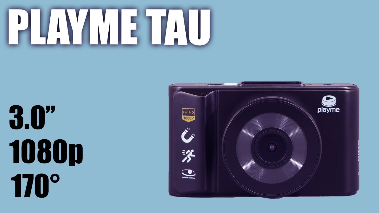 Автомобильный видеорегистратор playme tau