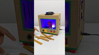 Cardboard से AC बनाया || Mini Air Conditioner At Home || Best DIY Cooler Science Project #shorts
