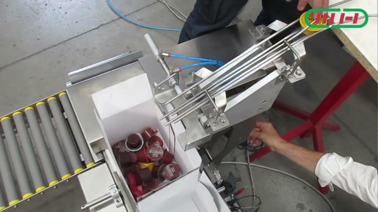 BOX004   Counting and filling case packer