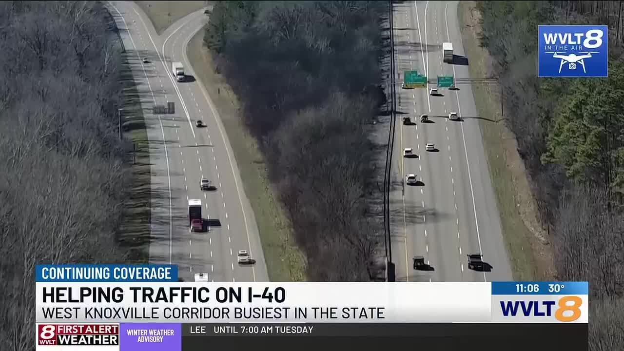 TDOT seeks solutions for I-40/I-75 traffic congestion in West Knoxville