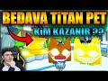 Bedava Titan Nightmare Cat - Kazanana Huge / Roblox Pet Simulator Z
