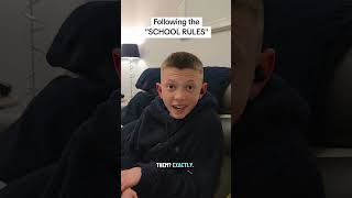 School Rulescomedyskit schoolife schoolrules