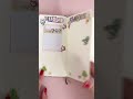 Quick Hobonichi Weeks 2026 Setup Flip Through | Liberty Fabrics Sasha Kiora Cover #shorts