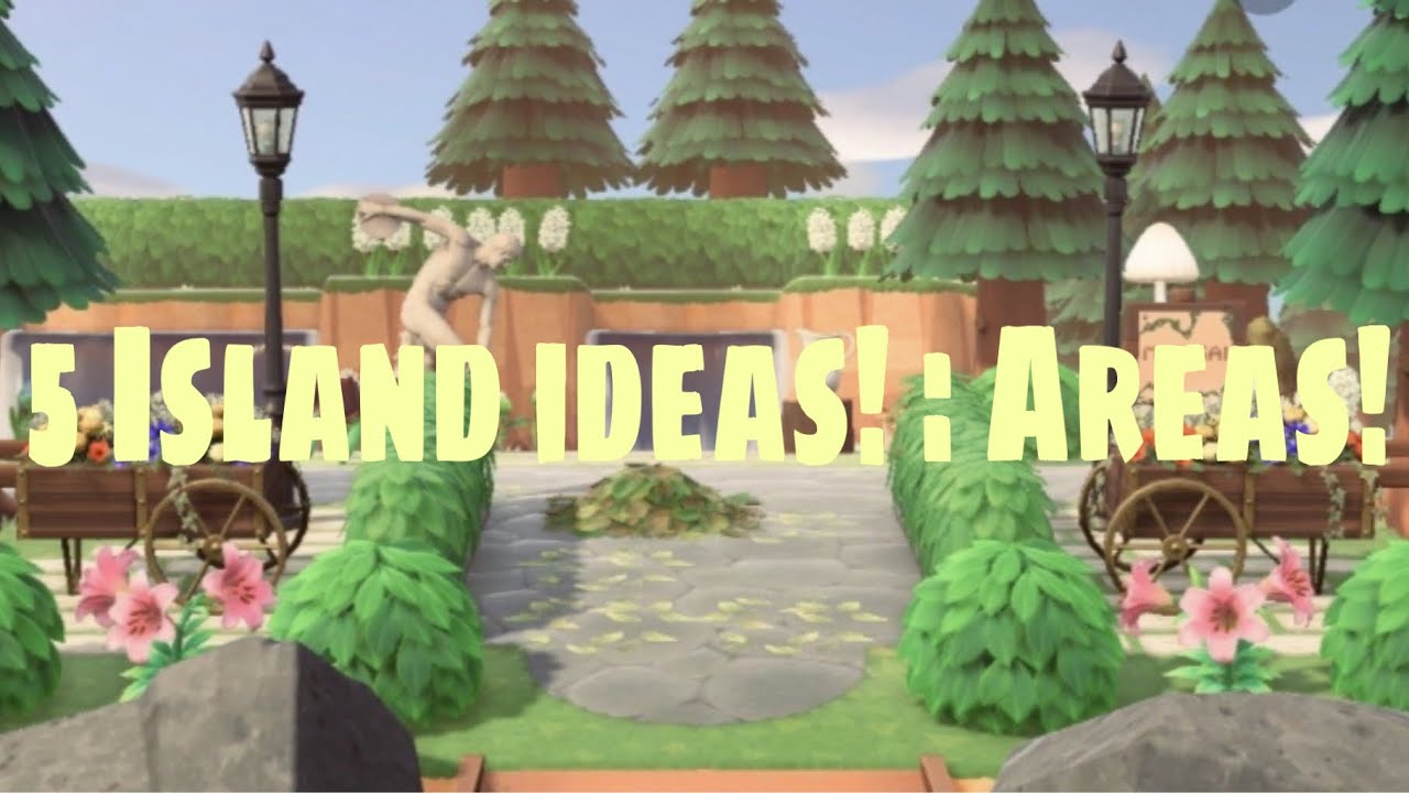 5 Island Design Ideas For Animal Crossing Areas! YouTube