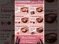 for biggeners eye makeup step by step #makeup #youtube