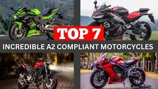 Top 7 A2 License Motorcycles - The Best Bikes For New Riders