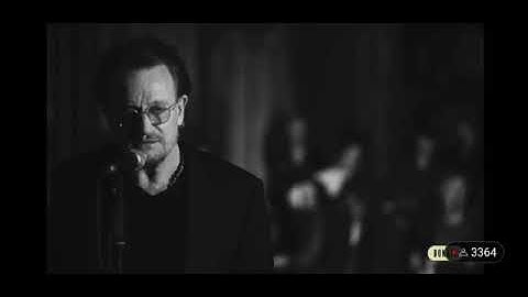 Running to stand still Busking Bono  U2 live at St. Patrick cathedral 24/12/21