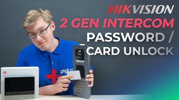Entry by User Card And Password to Hikvision 2nd Gen Modular IP Intercom System Setup
