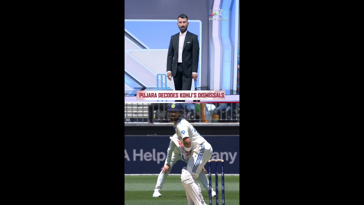 Pujara explains how Virat Kohli’s dismissals on the off-stump line can be fixed! | 