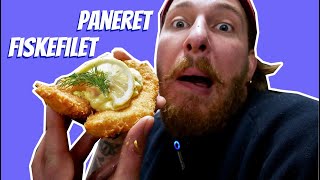 'Paneret fiskefilet' // Opskrifter | P. Clausens Fiskehandel