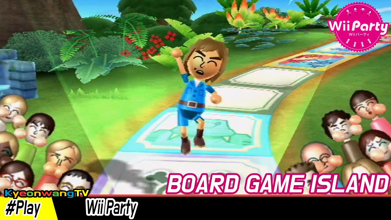 Wii Party 보드게임 Board Game Island Master Mode Player Leon Vs Akira Vs Takumi Vs Tyrone Youtube