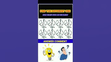Find the odd one out Only sharp eyes can find easily🧐 #shortvideo #puzzle #riddles #iq_test #eyetest