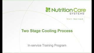 Two Stage Cooling Process