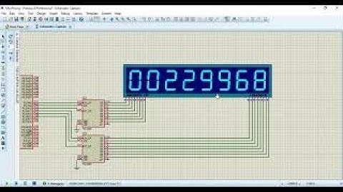 [Tự Học 8051] Điều Khiển Nhiều Led 7 Đoạn | IC 74595