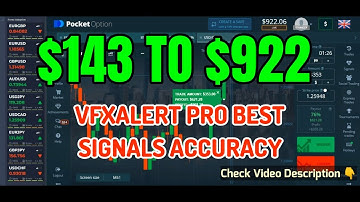 vfxAlert pro best signal accuracy - $143 to $922 - Pocket option strategy