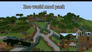 Minecraft zoo world mod pack for android screenshot 2