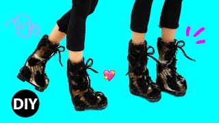 DIY Miniature Boots Shoes for Barbie Dolls by Creative World