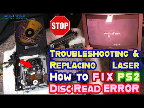 How to Fix a PlayStation 2 [FAT] Disc Read Error (Troubleshooting & Laser Replacement) -Part 2-