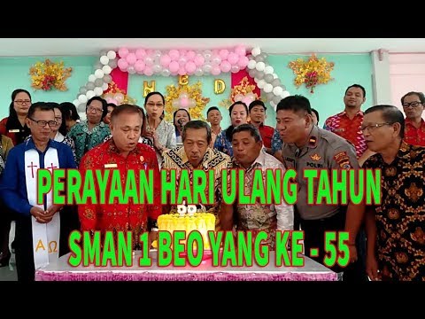 PERAYAAN HUT SMAN 1 BEO YANG KE-55