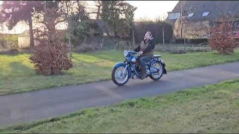 Nimbus - Model C - Deluxe - OHC - 4 cilinder - 750 cc - 1950