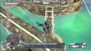 $200 Hauppauge USB HD PVR Xbox360 Crackdown 2 Test 1080i H.264 AVC Codec