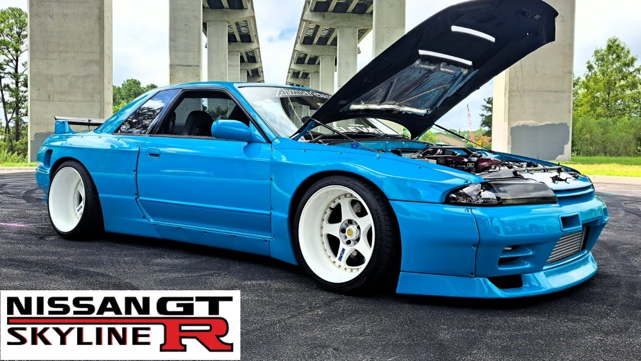 Nissan Skyline GT-R R32 Widebody 2カラーセット Nissan Skyline GT-R R32 Recives Extreme Body Kit From