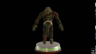 Turntable Croc