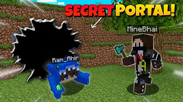 My Friend Found a SECRET Minecraft Portal That Changed Everything