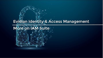 More on Evidian IAM Suite