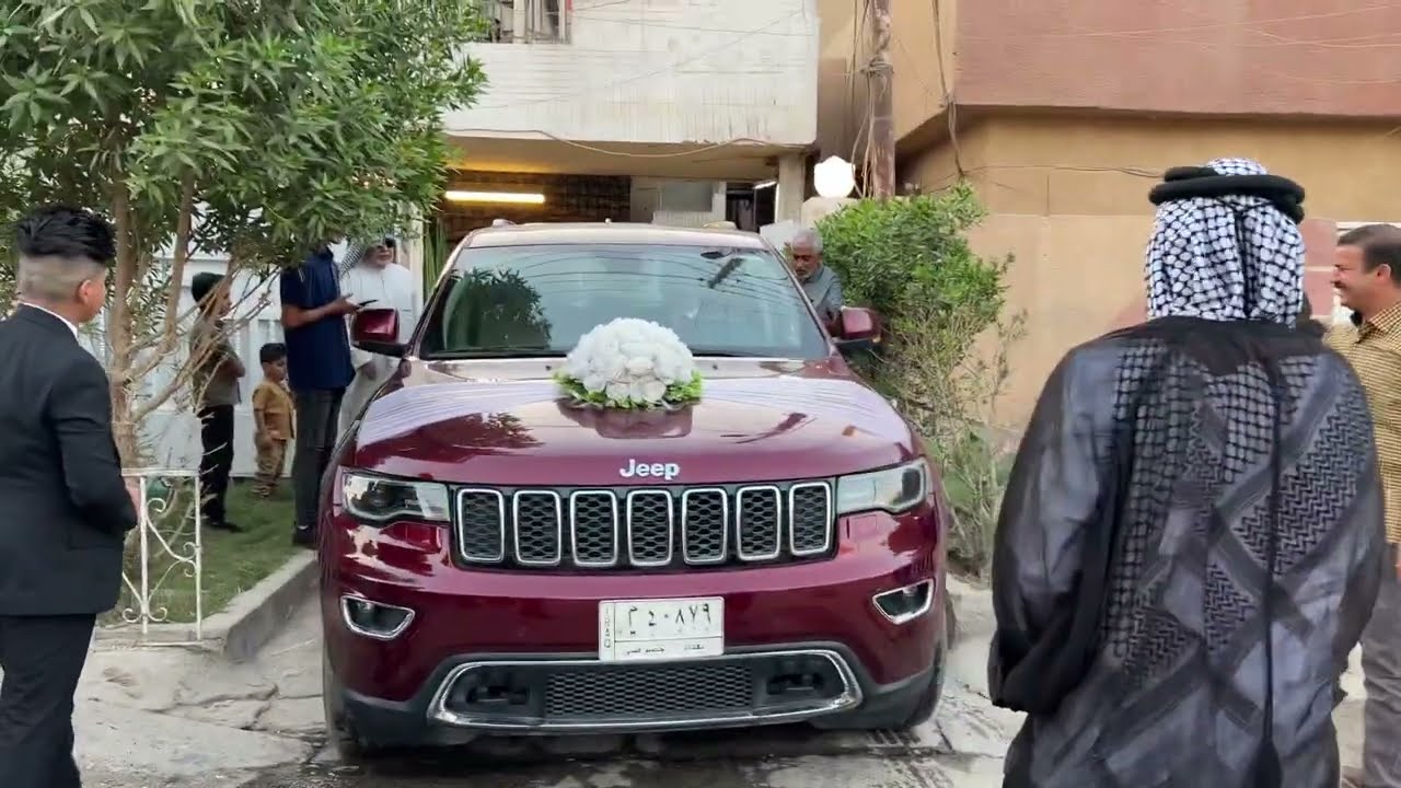 انطلاق سيارة العريس والعروسة وحي اهل قلعة سكر احلى دبل رماش