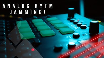 Dj with Elektron Analog RYTM