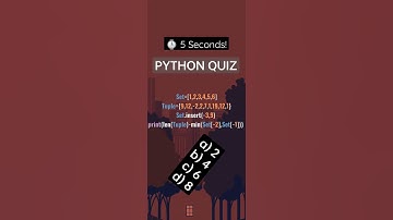 PYTHON QUIZ ON COLLECTION TYPES #pythonforbeginners #coding #shorts