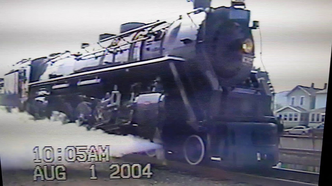 August 2004 Dennison Ohio Grand Trunk Western / Ohio Central U3b 484 Northern 6325 YouTube