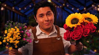 ASMR | The Friendly Flower Shop | Selling Your Flowers Roleplay