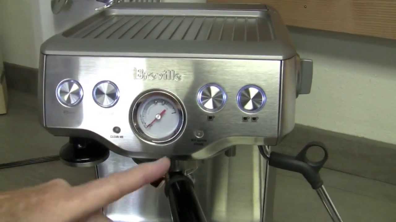 SCG How-To Guide: Programming the Breville Infuser BES840XL - YouTube