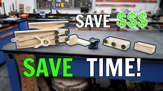 6 Genius woodworking jigs from scrapwood | Save time and money
