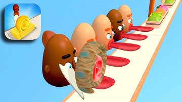 Spiral Peeling 🌀 Gameplay All Levels part - 2 (Android,iOS) @Lucifernani