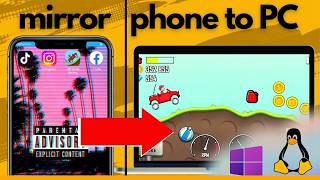 How to Mirror Your Phone to Your PC in 4 Minutes | Linux, Windows, and Mac OS Tutorial