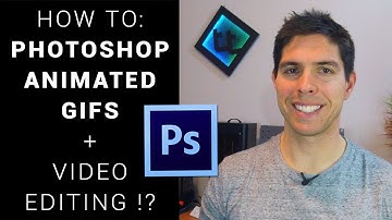How to make animated GIFs in Photoshop + video editing!?