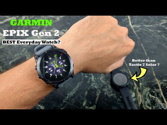 Garmin EPIX 2 Sapphire Watch : The BEST Garmin Watch Yet! 