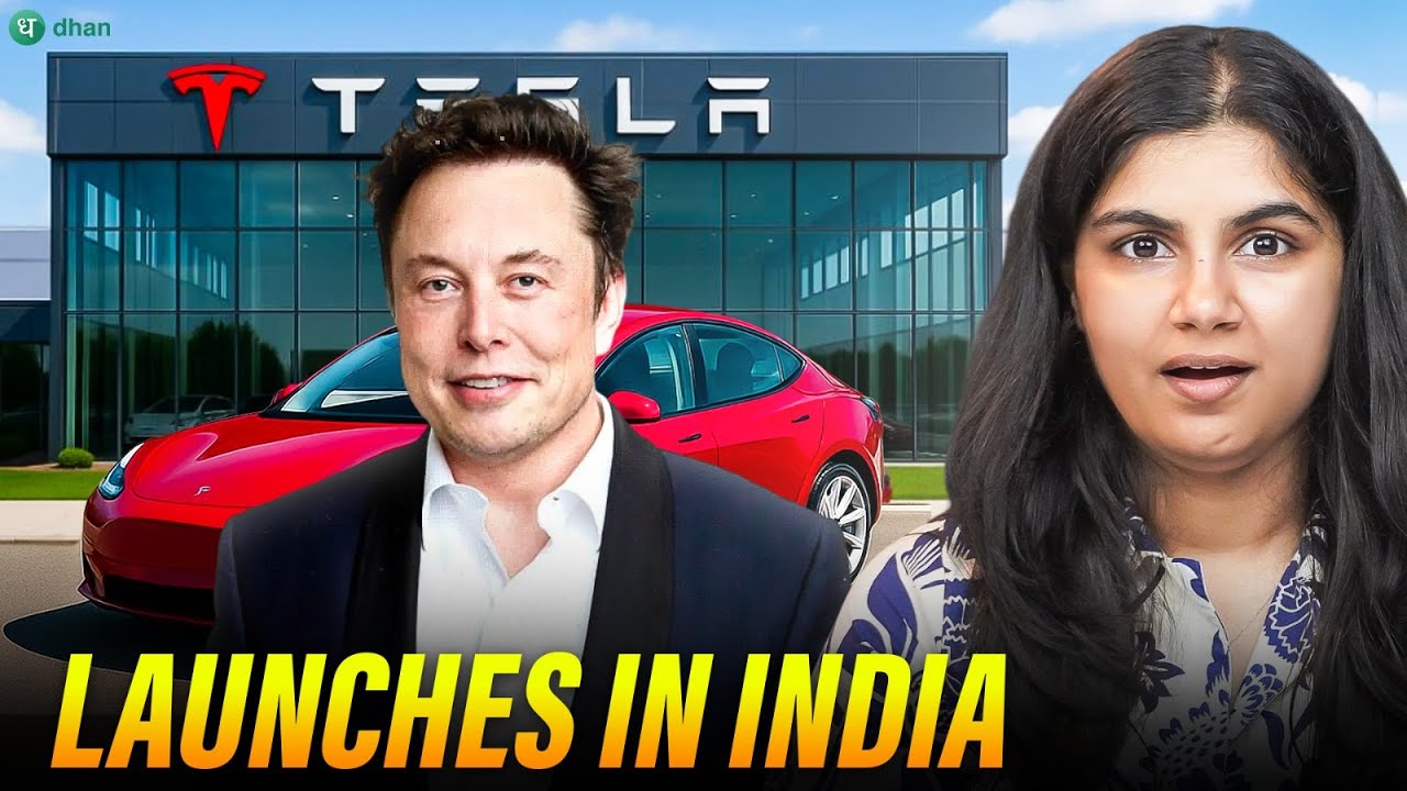 Tesla Launches in India (BKC, Mumbai) | 14th July Market Analysis | Today in Markets #46 | Dhan