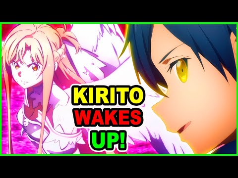 Kirito-Wakes-Up!-Angel-Asuna-Saves-Kirito-|-SAO-Alicization